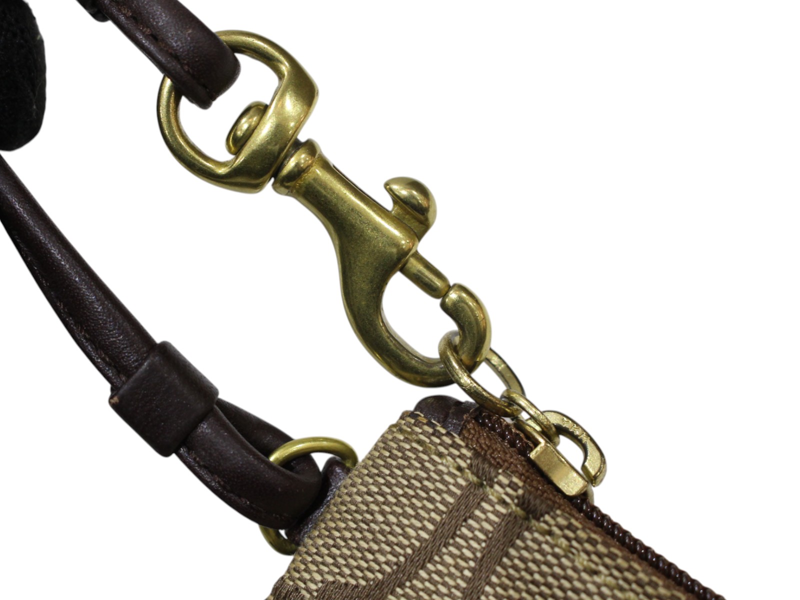 楽天市場】COACH コーチ ポーチ シグネチャー ブラウン系 小物入れ