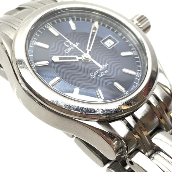 楽天市場】OMEGA オメガ 腕時計 6501/827 シーマスター ブルー 紺文字