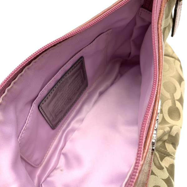 楽天市場】COACH コーチ 43265 オプアート ハンドポーチ アクセサリー