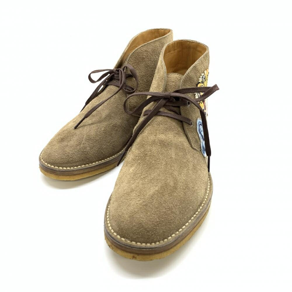 楽天市場】美品 GUCCI グッチ 472754 タイガー刺繍 スエードショート