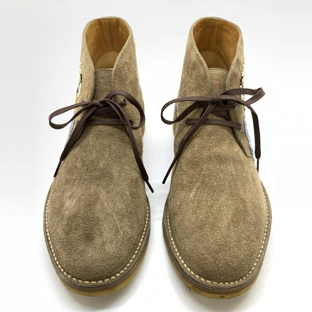 楽天市場】美品 GUCCI グッチ 472754 タイガー刺繍 スエードショート