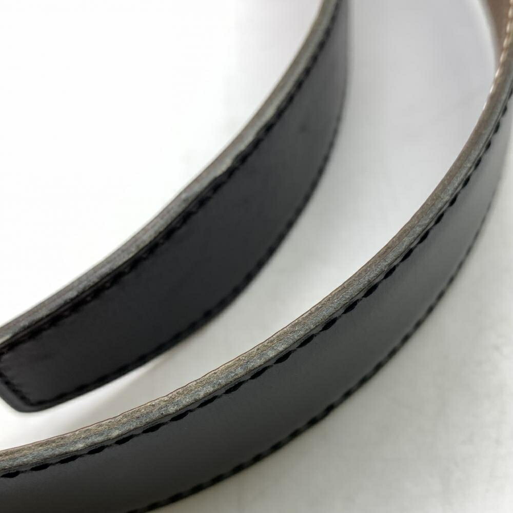 楽天市場】HERMES エルメス ホースカット レザーベルト 黒 ブラック