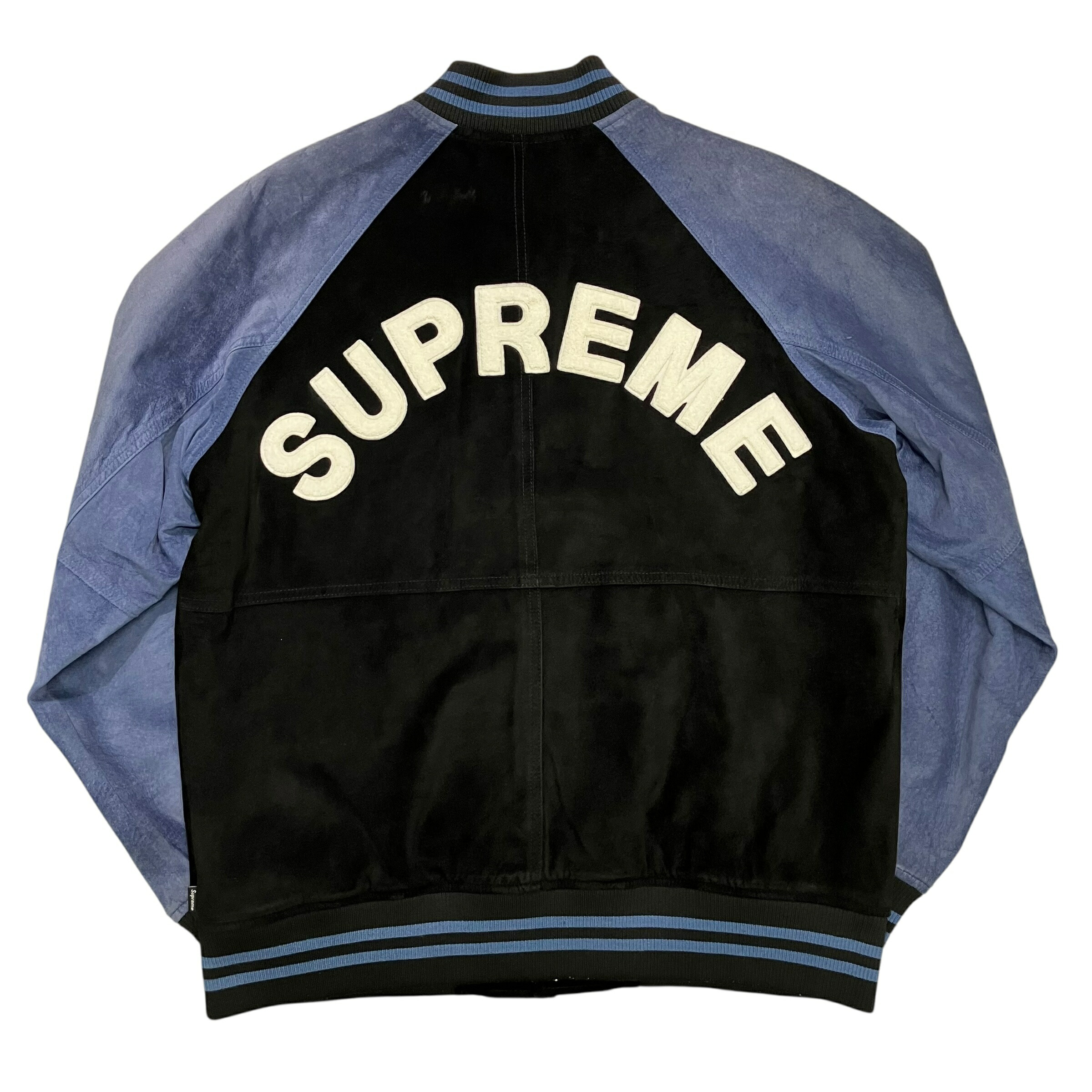 楽天市場】【中古】｜Supreme シュプリーム 17SS suede varsity jacket