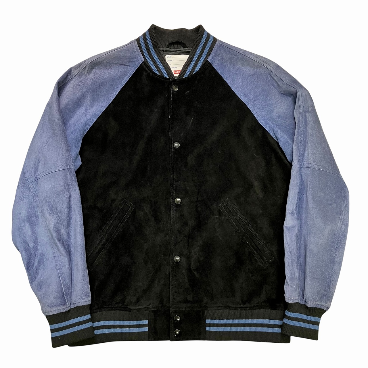 楽天市場】【中古】｜Supreme シュプリーム 17SS suede varsity jacket