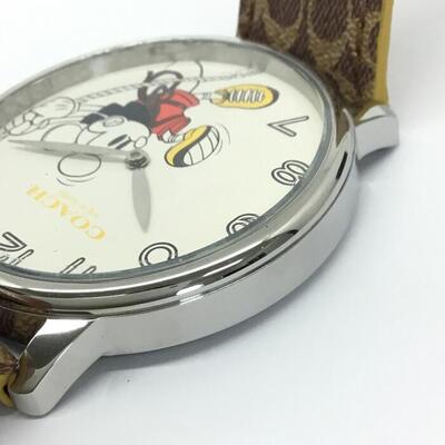 楽天市場】COACH【コーチ】ディズニーコラボ ミッキー クォーツ