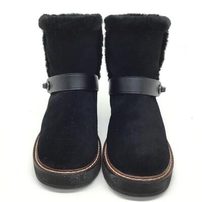 楽天市場】COACH【コーチ】ムートンブーツ FG3155 サイズ7 24cm