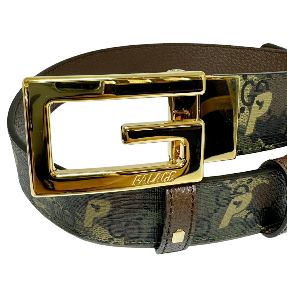 楽天市場】GUCCI【グッチ】パレス×グッチ GGスプリームベルト レザー