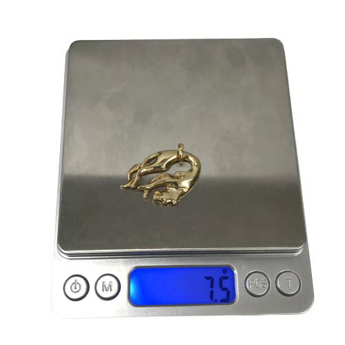 楽天市場】【良品】 パンサーデザイン ペンダントトップ K18 750