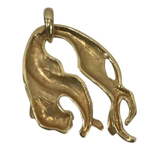 楽天市場】【良品】 パンサーデザイン ペンダントトップ K18 750