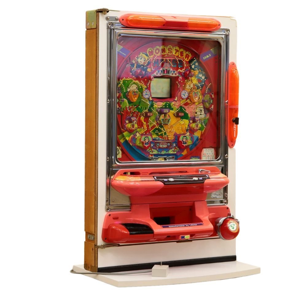 楽天市場】送料無料 竹屋 レトロ パチンコ実機 CRモンスターハウス