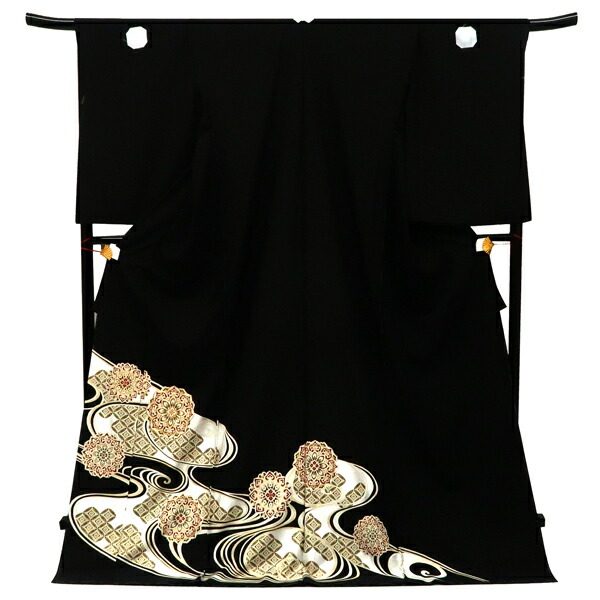 楽天市場】黒留袖 友禅 十日町の有名染匠 仕立て付き 購入 販売 新品