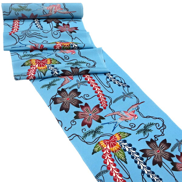 楽天市場】本紅型 名古屋帯 城間栄順 城間びんがた工房 仕立て付き