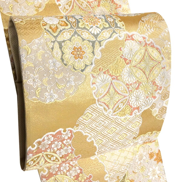 楽天市場】袋帯 金 志都香 正絹 仕立て付き 帯 フォーマル お茶会