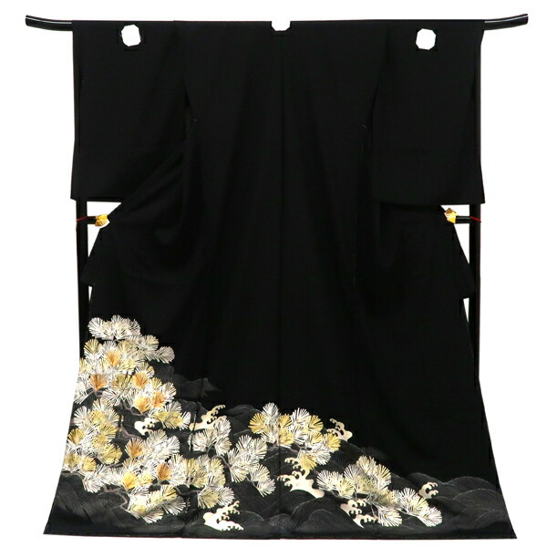 楽天市場】黒留袖 十日町の有名染匠 友禅 仕立て付き 購入 販売 新品