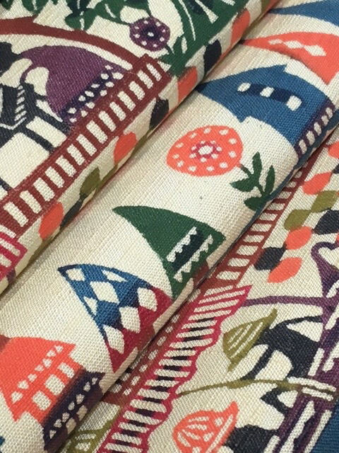 楽天市場】884 [お仕立て付き] 型絵染紬九寸名古屋帯 関美穂子 「水辺