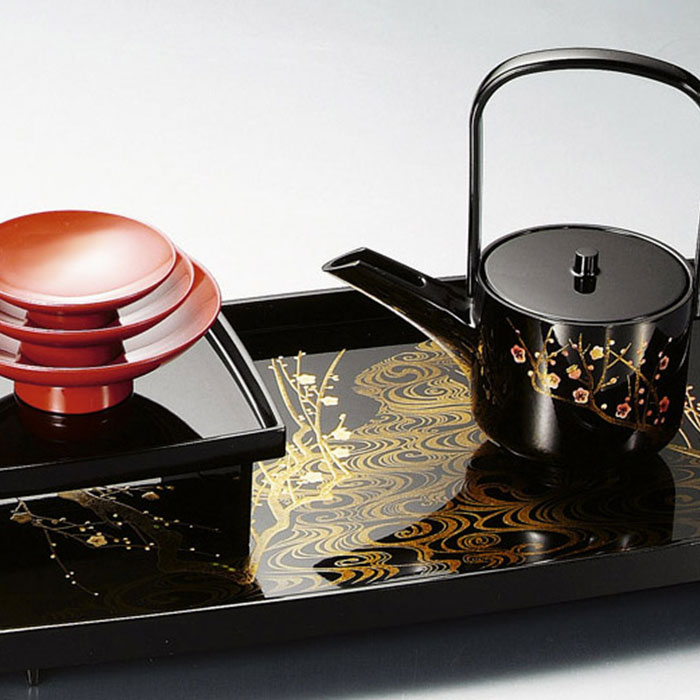 楽天市場】お屠蘇セット おしゃれ 屠蘇器 香琳胴張屠蘇器揃(黒) 日本製