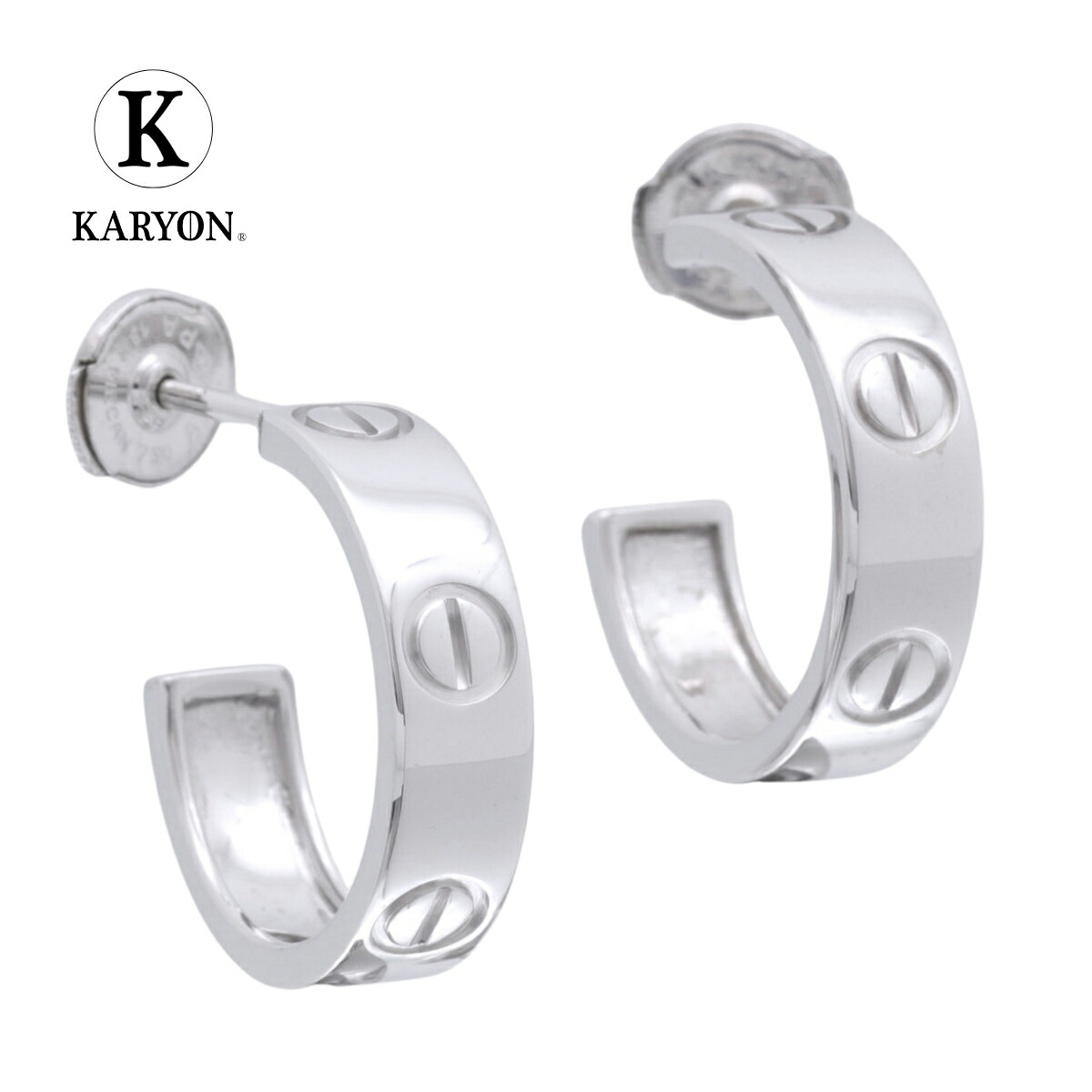 楽天市場】【ギフト品質】カルティエ Cartier ピアス LOVE ( ラブ