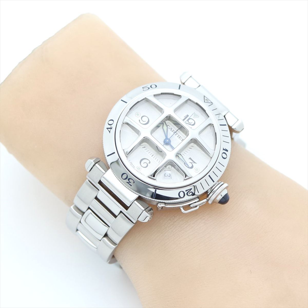 楽天市場】【ギフト品質】カルティエ Cartier メンズ パシャ 38mm コン