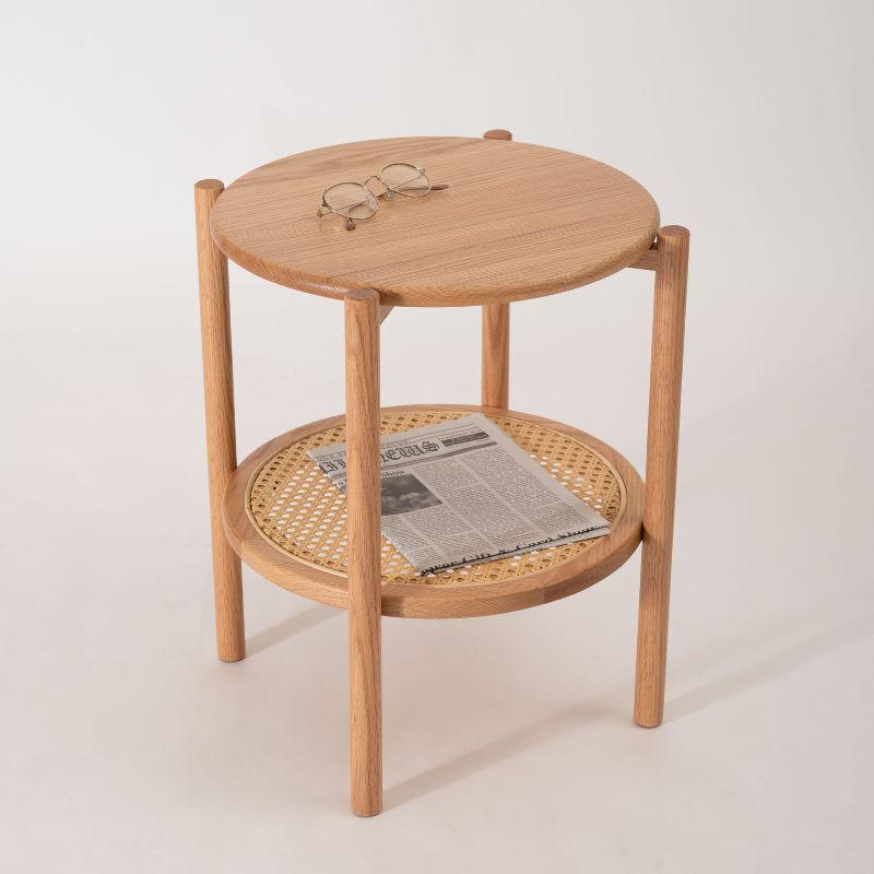 楽天市場】ラタンサイドテーブル ラタン調 F3-104NA サイドテーブル