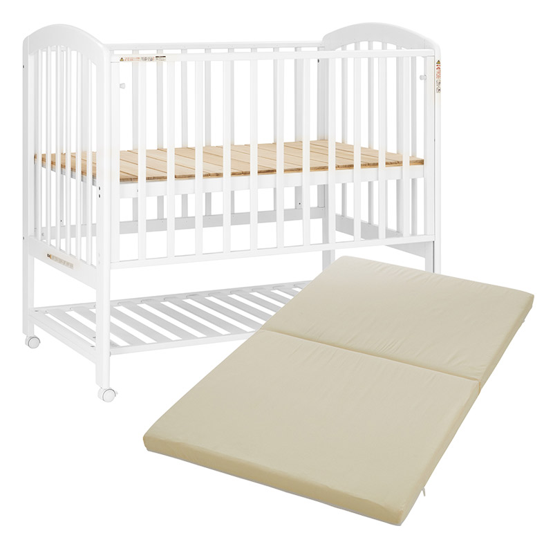 楽天市場】ベビーベッド ベビー布団 2点セット エクストラハイタイプ