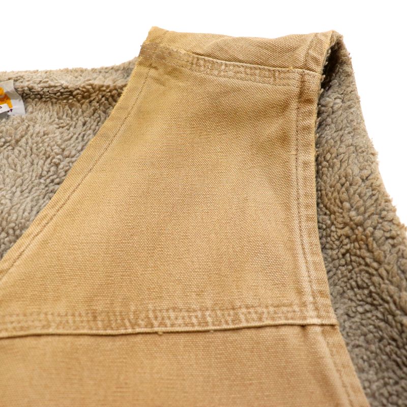 楽天市場】00s カーハート Carhartt 裏地ボア ダックベスト 古着