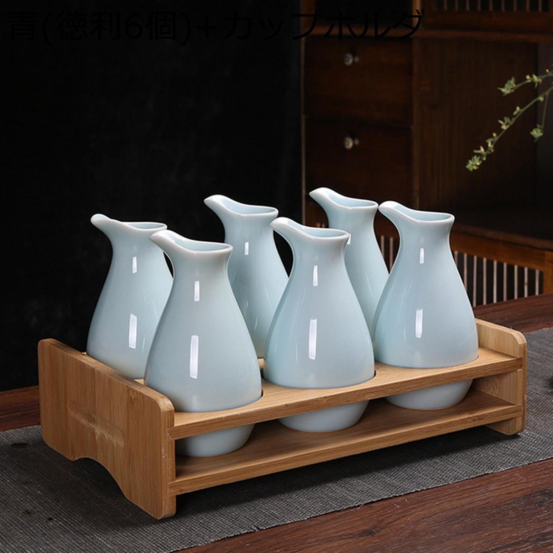 楽天市場】徳利 絵柄 酒器セット とっくり セット 7点セット 徳利6個+