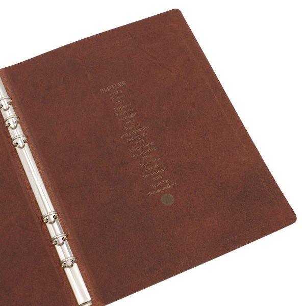 楽天市場】A5サイズ プロッター プエブロ リング径11mm【ブラウン