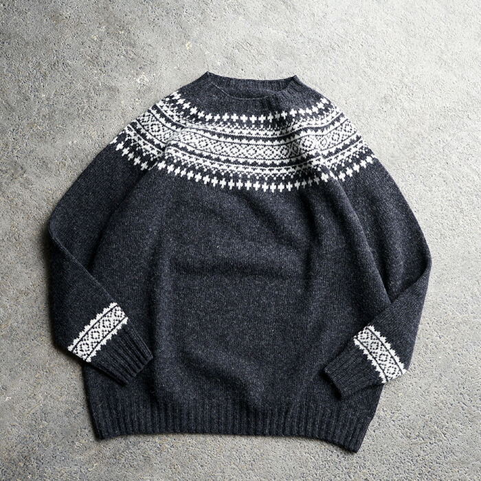 楽天市場】【40%OFFセール】セーター シェットランドニット シャギー