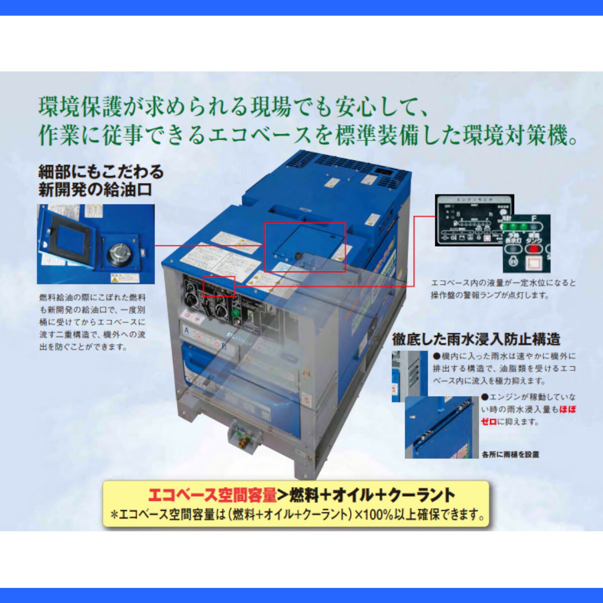楽天市場】デンヨー 溶接機 DLW-300LSE DLW300LSE ディーゼル エンジン