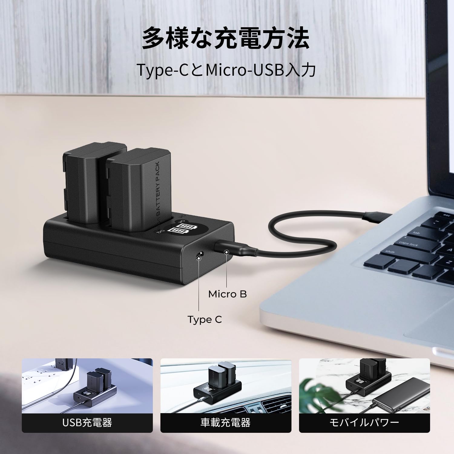 楽天市場】Max10%OFF配布中!! NP-FZ100 充電器 カメラバッテリー用