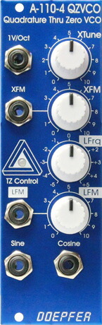 楽天市場】DOEPFER A-110-4SE Thru Zero Quadrature VCO : MUSICLAND