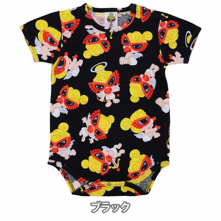 HYSTERIC MINI パンダ柄ダルマロンパース 80〜90 HYSTERIC MINI パンダ