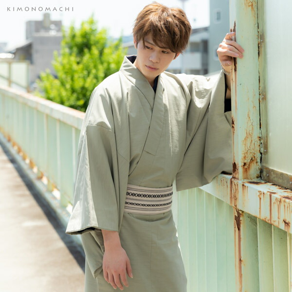 楽天市場】着物 男性 メンズ 洗える着物 袷着物 単品 「シラチャ 紬風