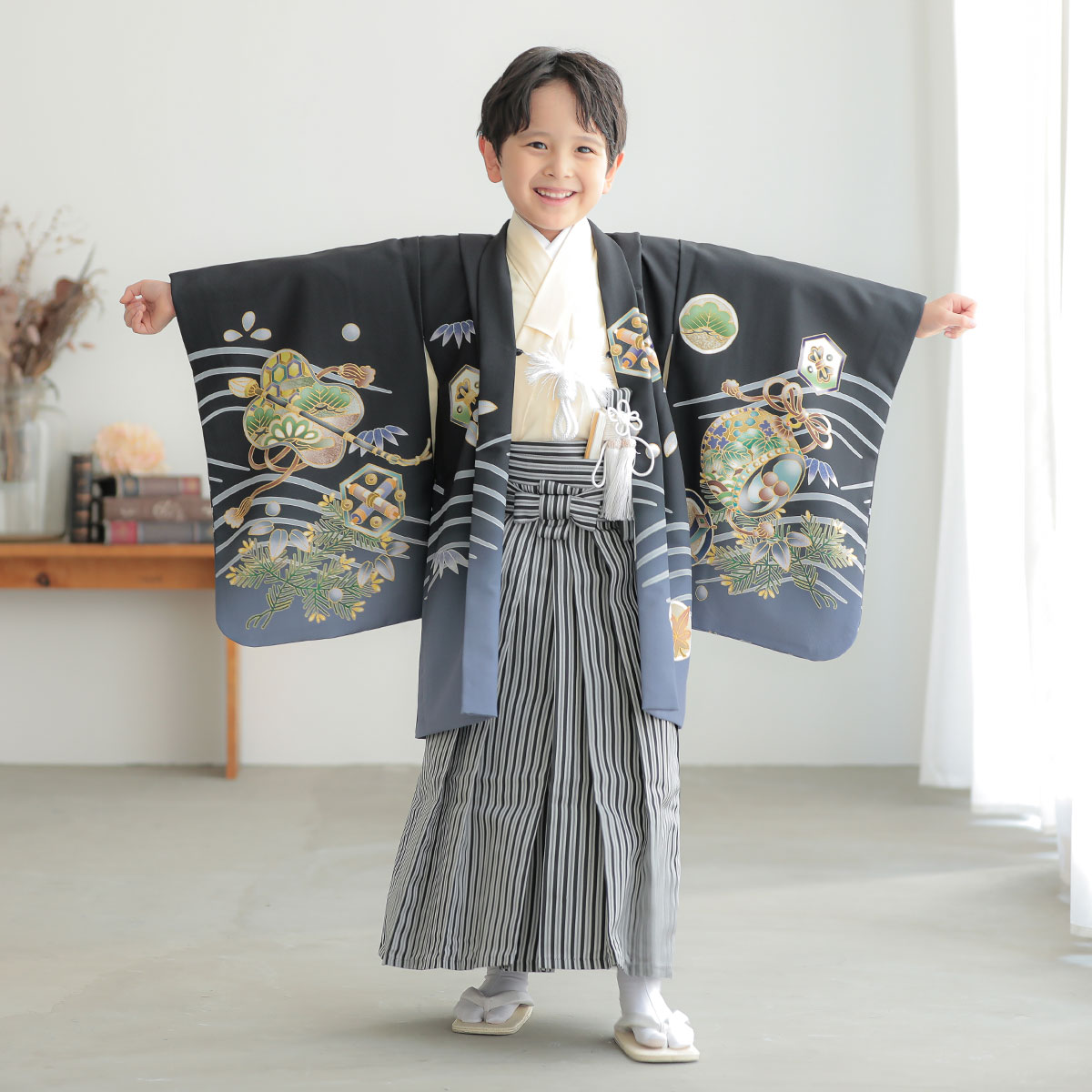 楽天市場】【レンタル】七五三 5歳 レンタル 753 袴セット 男児 着物