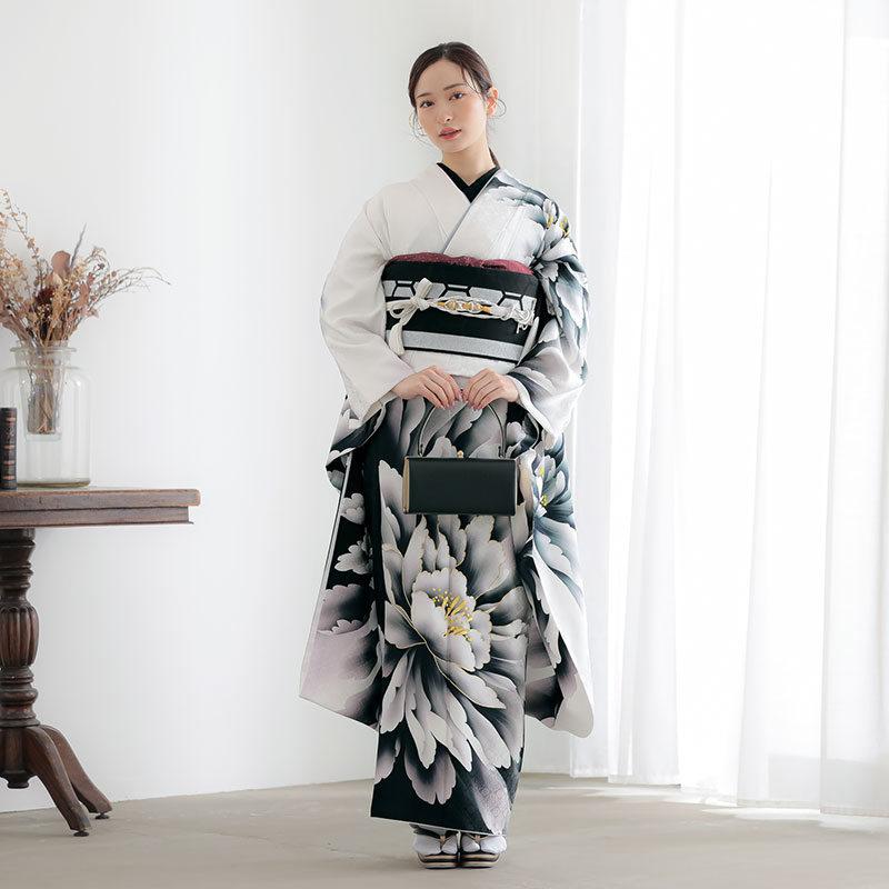 楽天市場】成人式早割クーポン10％オフ【振袖 レンタル】RS2046 正絹