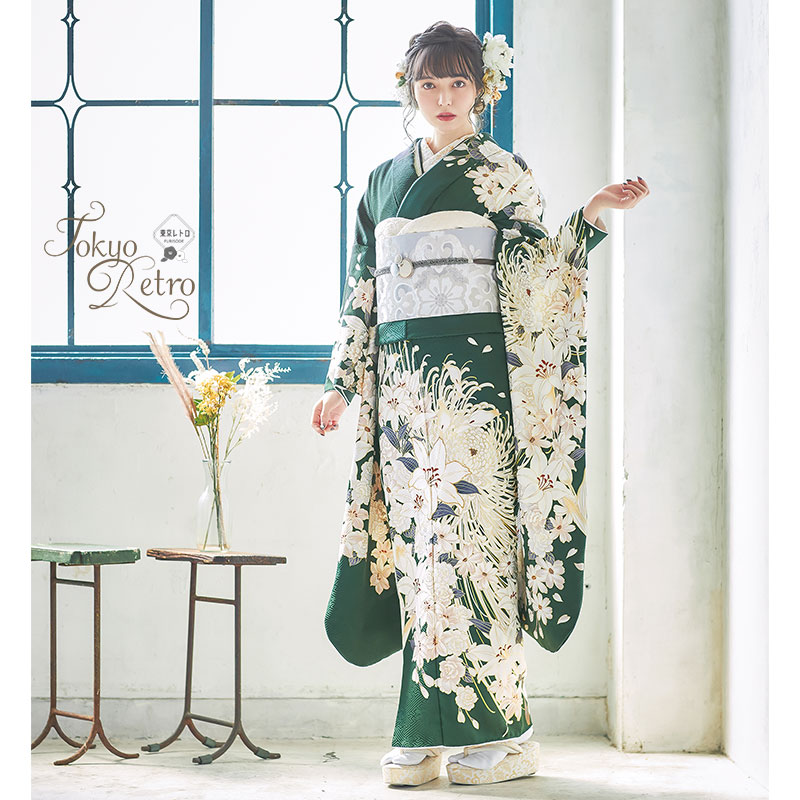 楽天市場】成人式早割クーポン10％オフ【振袖 レンタル】RS2039 正絹