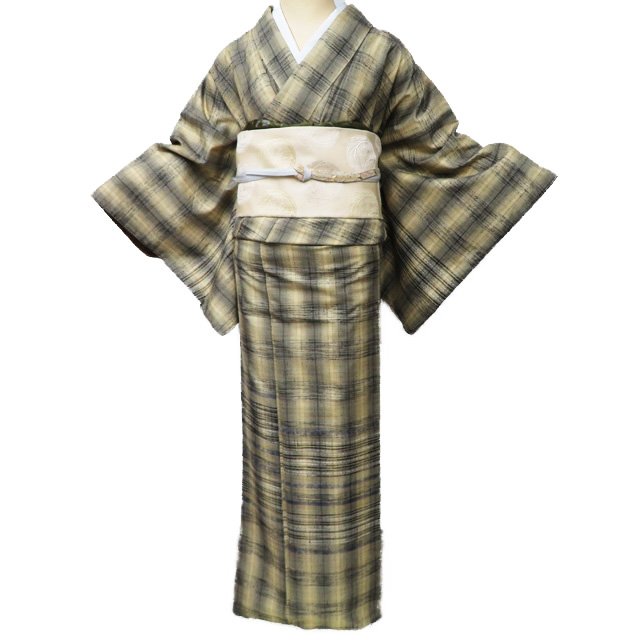 楽天市場】正絹 紬 付け下げの通販