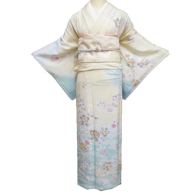 楽天市場】訪問着 中古 裄69の通販