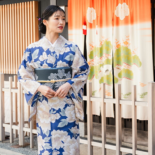 楽天市場】着物 セット 4点セット 8柄 洗える着物 袷 洗える 名古屋帯