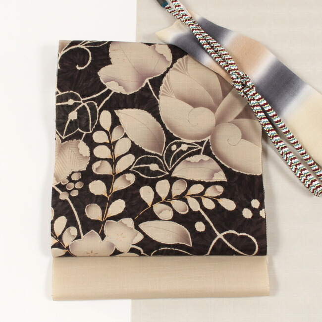 楽天市場】【3/4 20時〜☆20%OFF】【菱健】特選辻が花生紬染名古屋帯