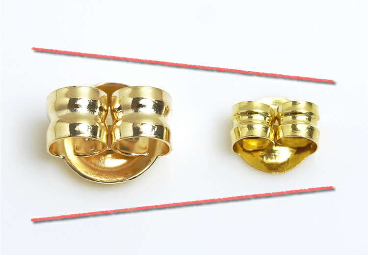 楽天市場】【最短当日出荷】セカンドピアス用 高級 K18ゴールドピアス