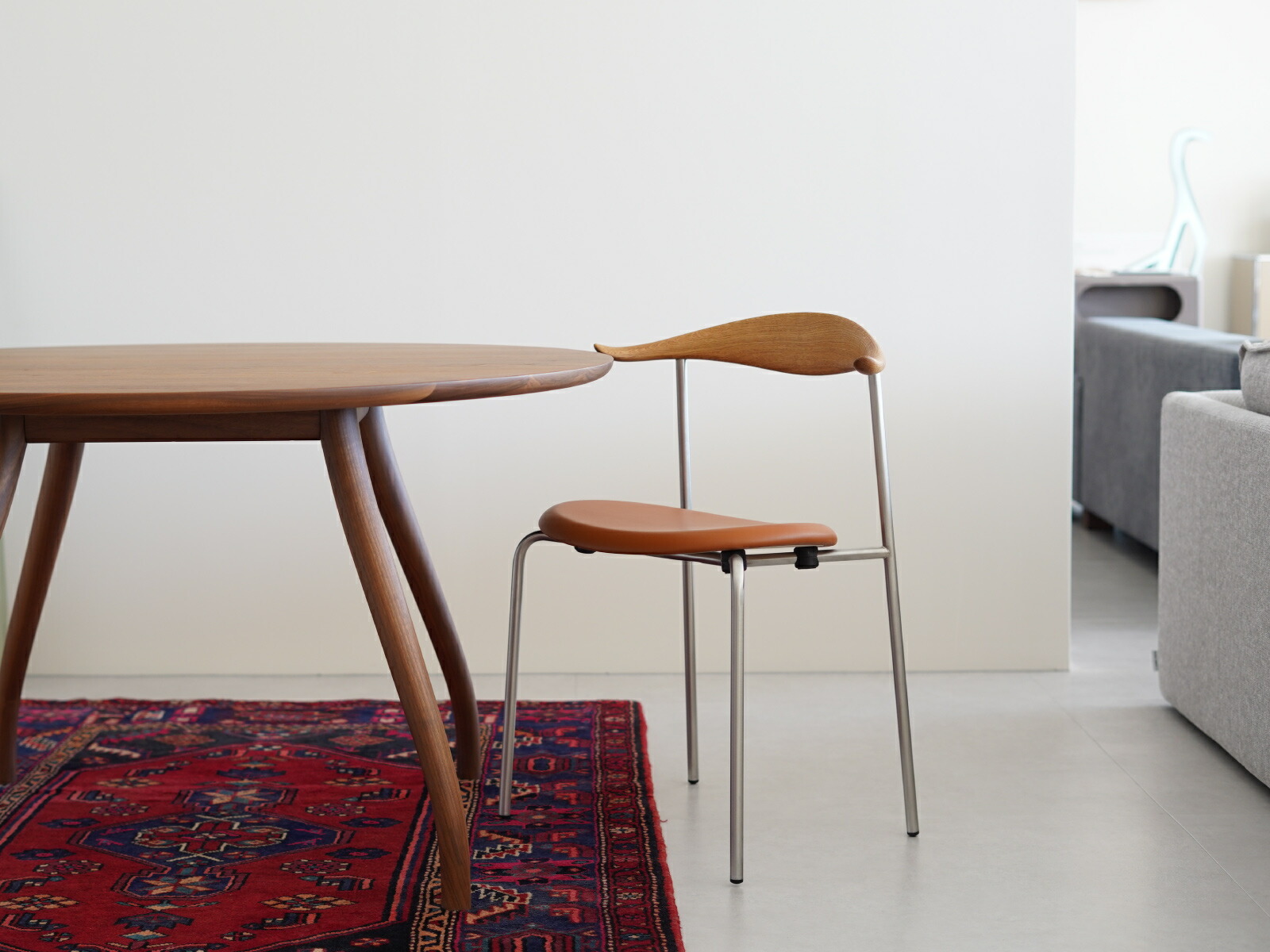 楽天市場】【全2色】CH88P オーク/オイル仕上げ ステンレス脚 CARL