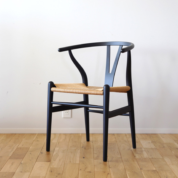 楽天市場】Yチェア ソフト CH24 ビーチ SOFT BLACK マットブラック 座