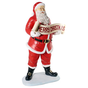 楽天市場】オブジェ クリスマスを祝うサンタ インテリア イベント