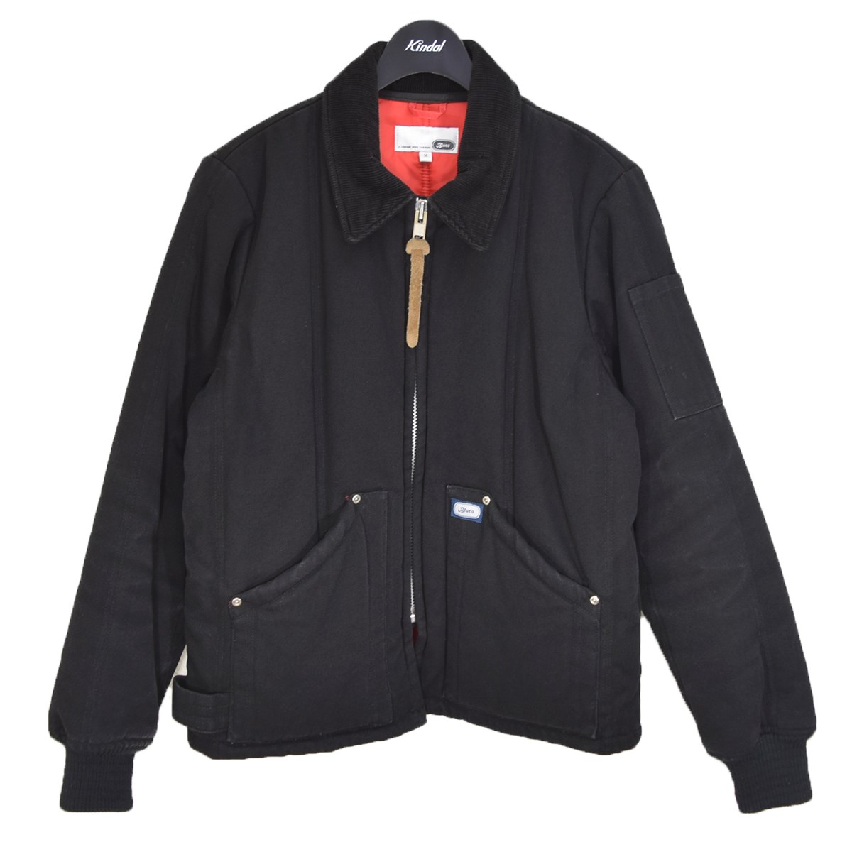 楽天市場】【中古】BLUCO ダック地中綿ジップジャケット ブラック