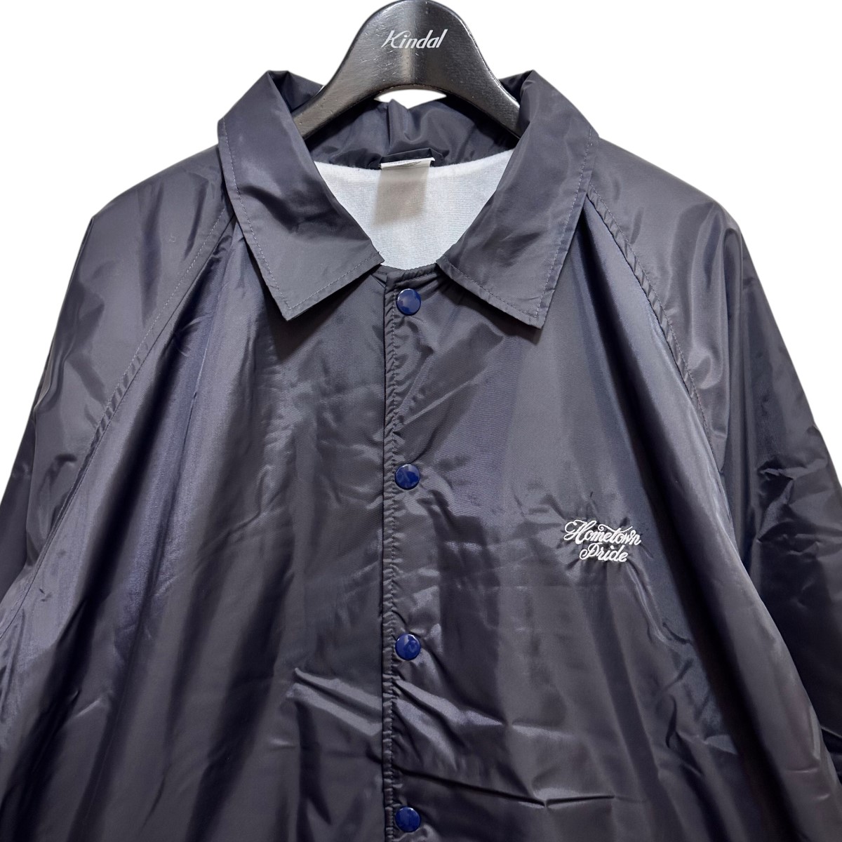 楽天市場】【中古】TOKYO INDIANS刺繍 ロゴ コーチジャケット 紺色