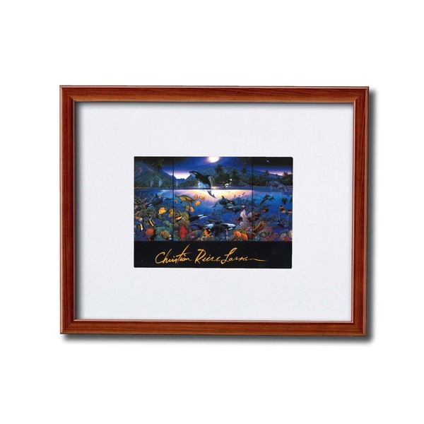 楽天市場】Christian Riese Lassen絵画額 □ラッセン 5620インチ額