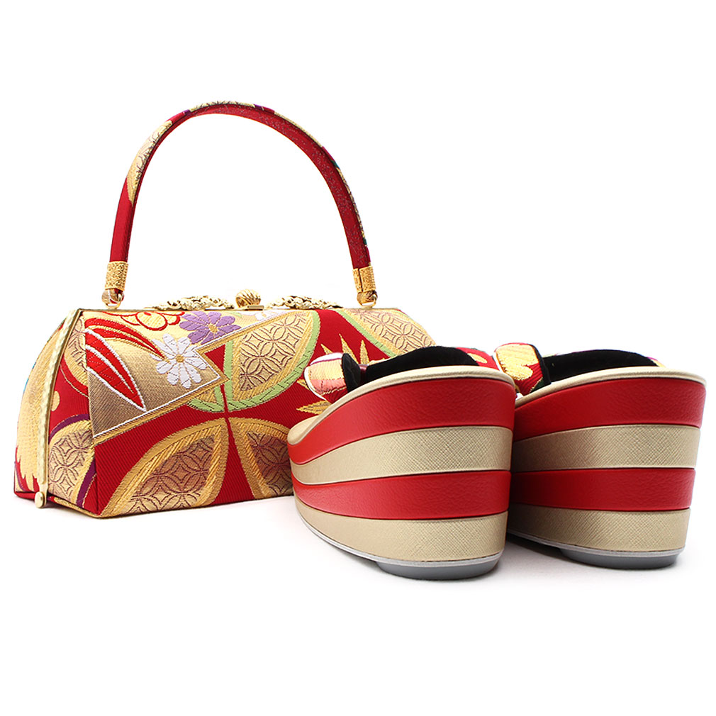 楽天市場】《値下げ！》 振袖 草履 バッグ セット 成人式 草履バッグ