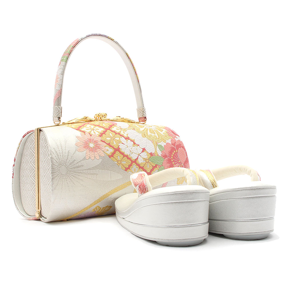 楽天市場】振袖 草履 バッグ セット 成人式 草履バッグセット 振袖用