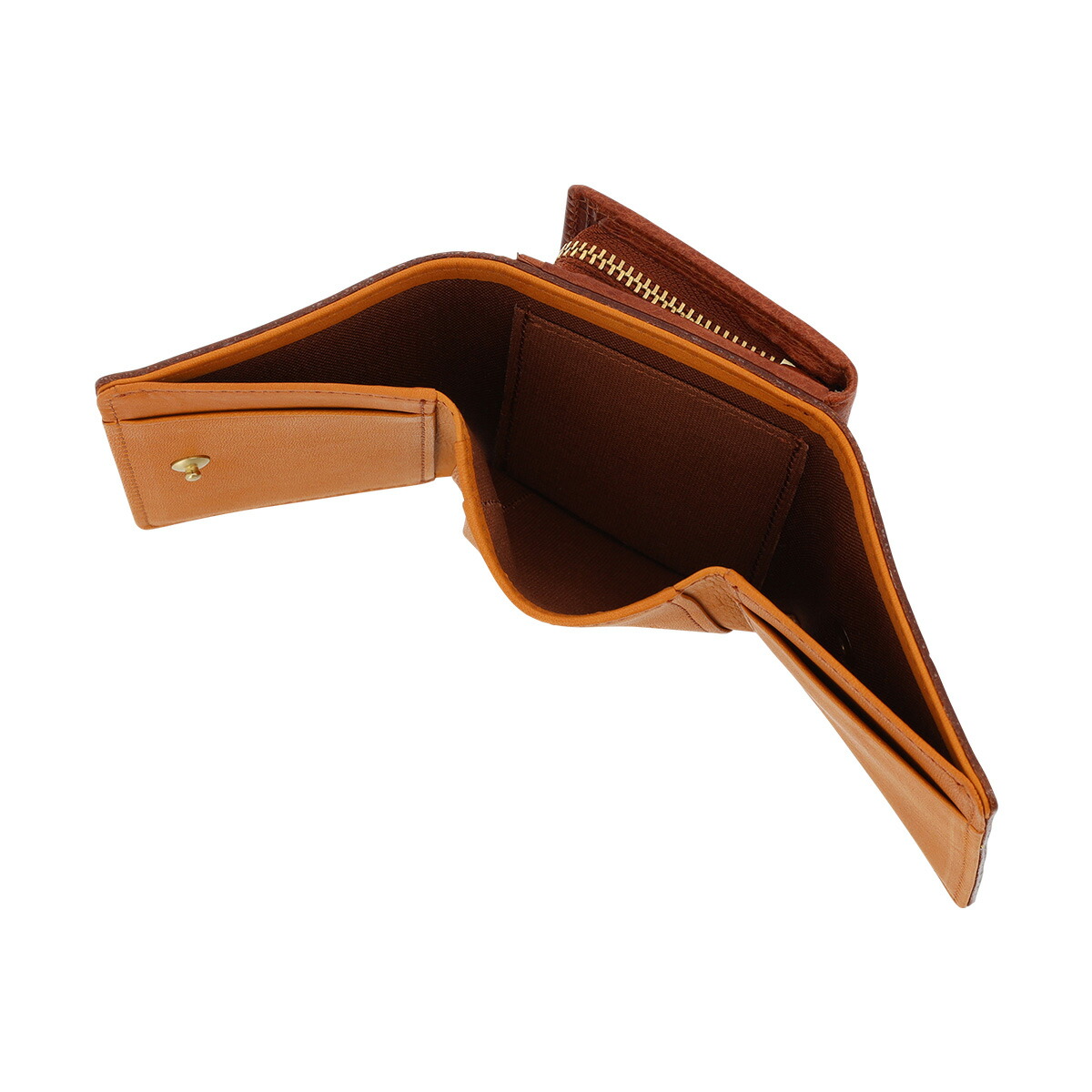 楽天市場】キソラ 三つ折り財布 本革 ヴァスカボックス レディース